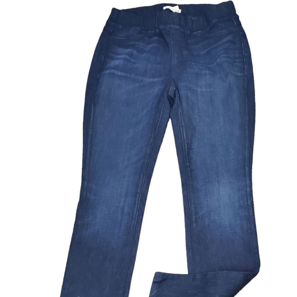 Eileen Fisher Blue Organic Cotton Jeggings